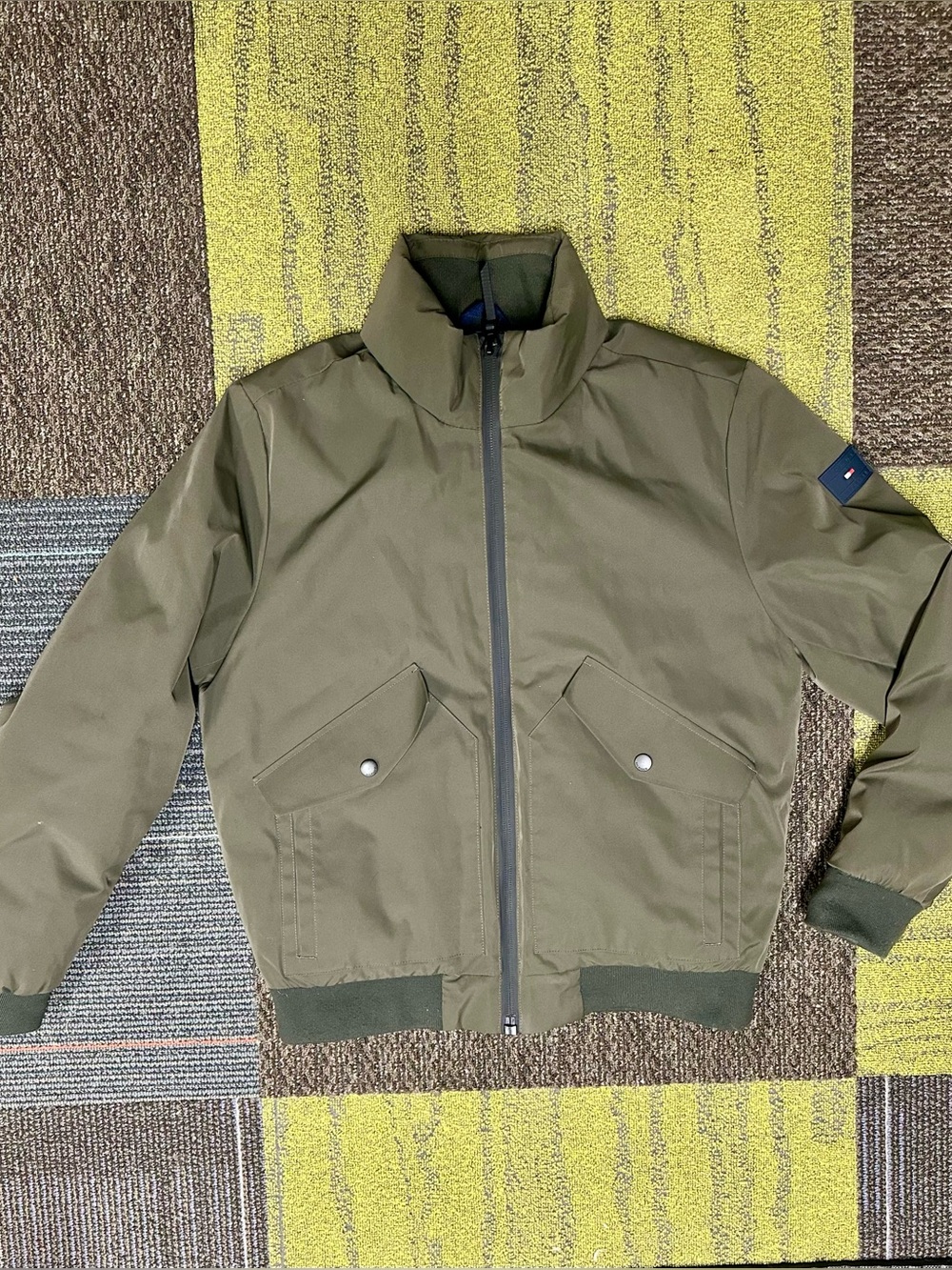 Tommy Hilfiger Men's Flex Performance Zip-Front Bomber Jacket